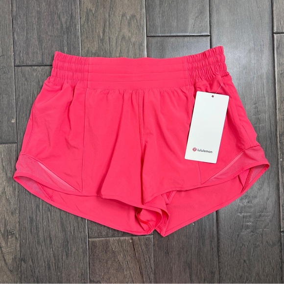 lululemon athletica Pants - Lululemon NWT Hotty Hot High-Rise Lined Short 2.5" Glaze Pink
